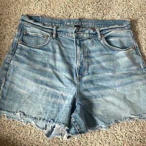 AE high rise Jean shorts